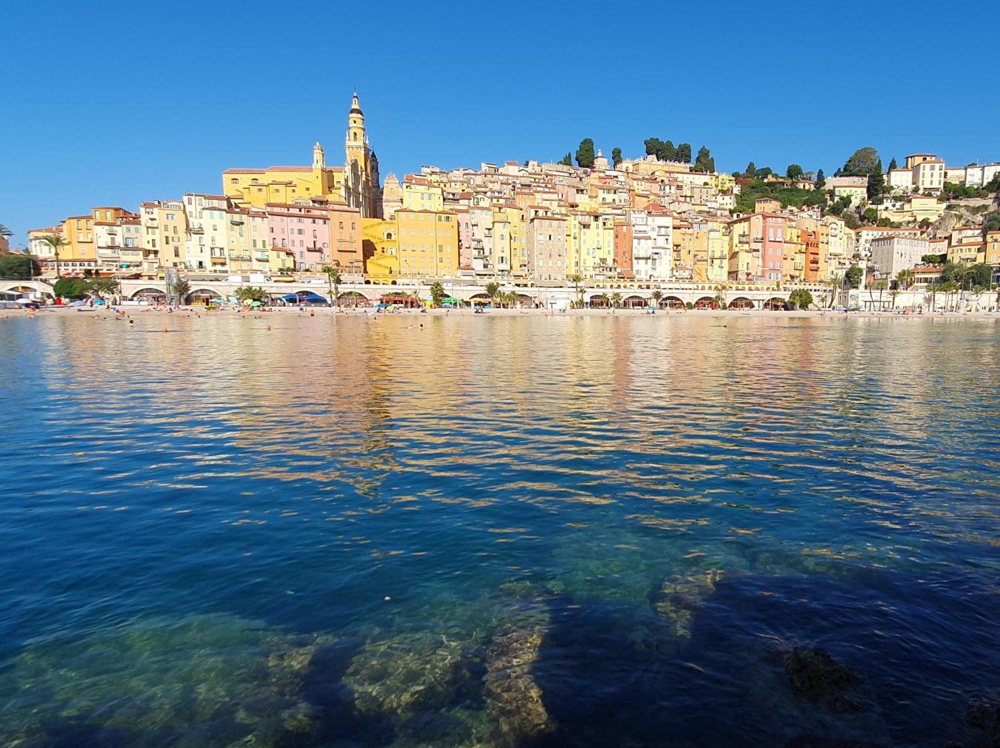 Menton # Monaco - F1 Gp - 4 Persons - Sea View - New - Parking - Clim - Premium - Beach And Sun エクステリア 写真